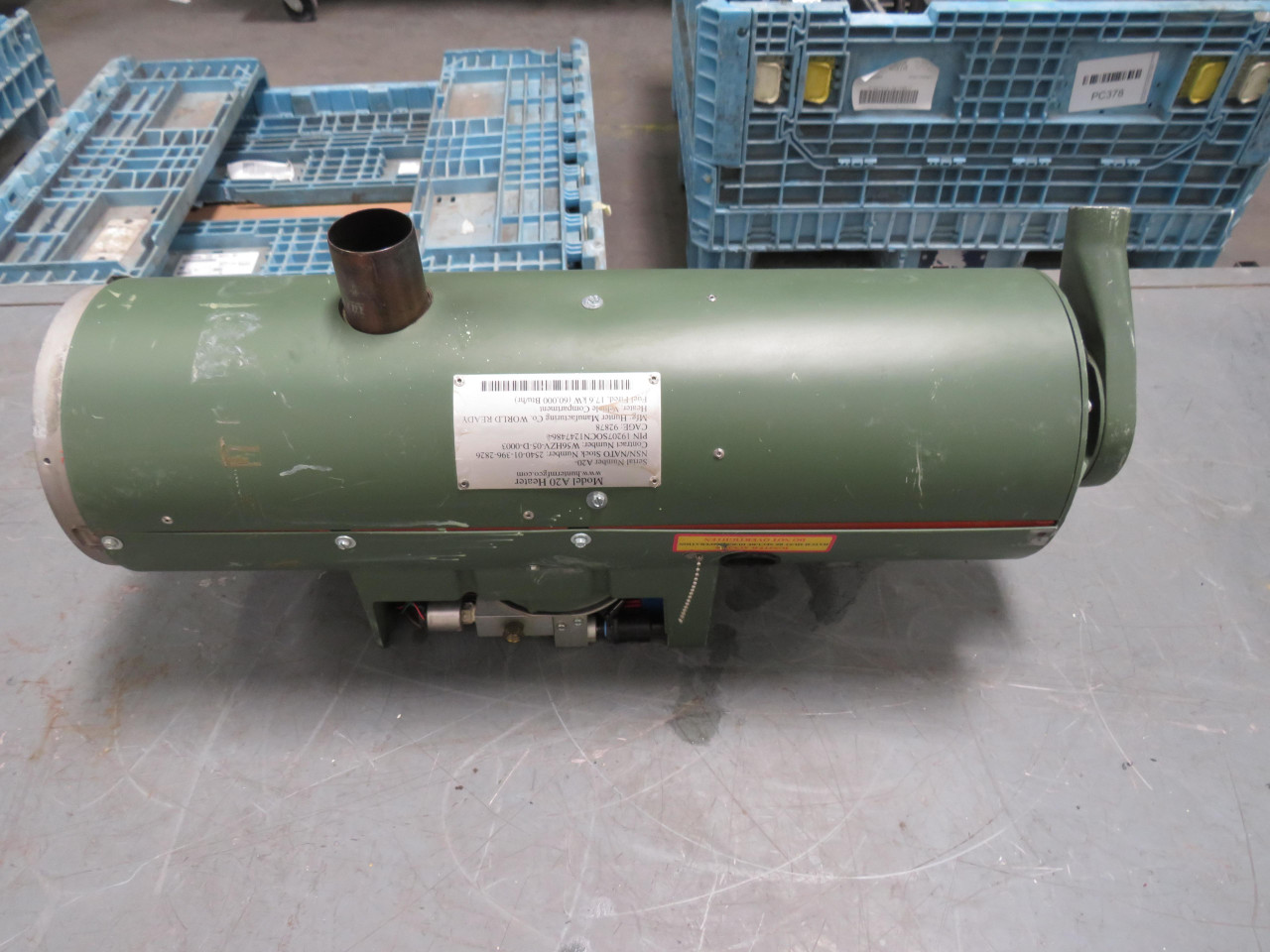 Hunter Manufacturing Model A20 A20 Vehicle Heater 2540013962826